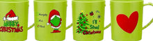 Load image into Gallery viewer, Grinch mug and Cocoa Bomb.