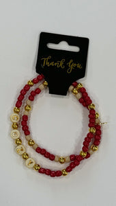 Glass Bead Bracelets