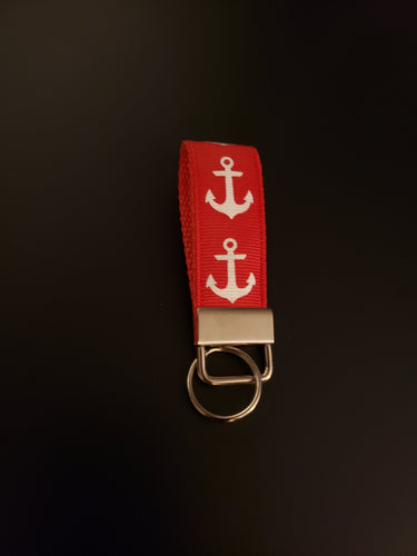 Red Beards Anchor Key Fob
