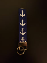Load image into Gallery viewer, Nauti Sailor Navy Key Fob