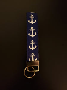 Nauti Sailor Navy Key Fob