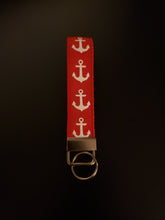 Load image into Gallery viewer, Nauti Sailor Navy Key Fob