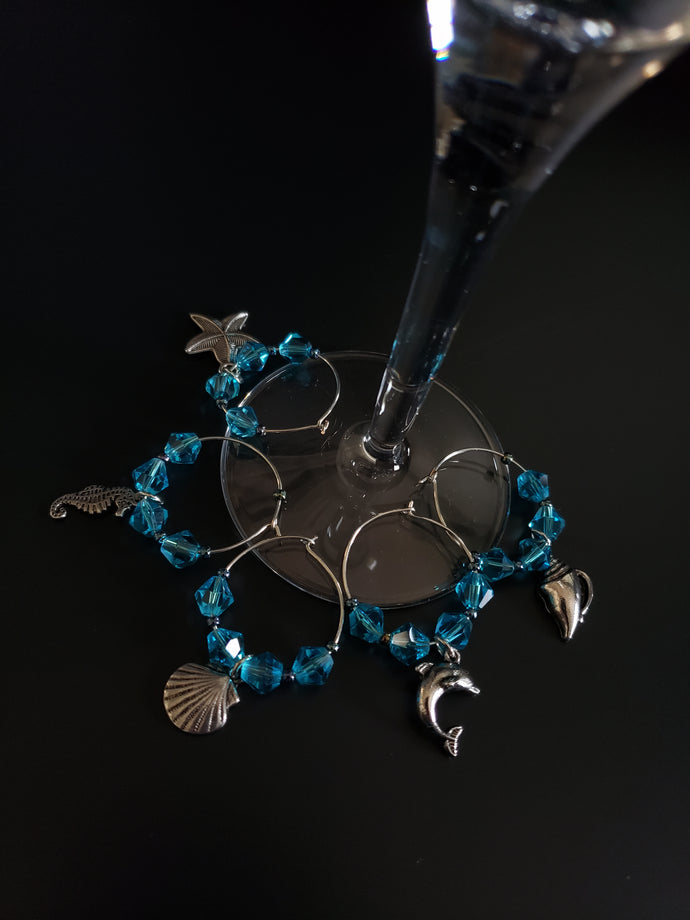 Nauti Wine Glass Charms