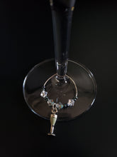 Load image into Gallery viewer, Bottoms Up Wine Glass Charms