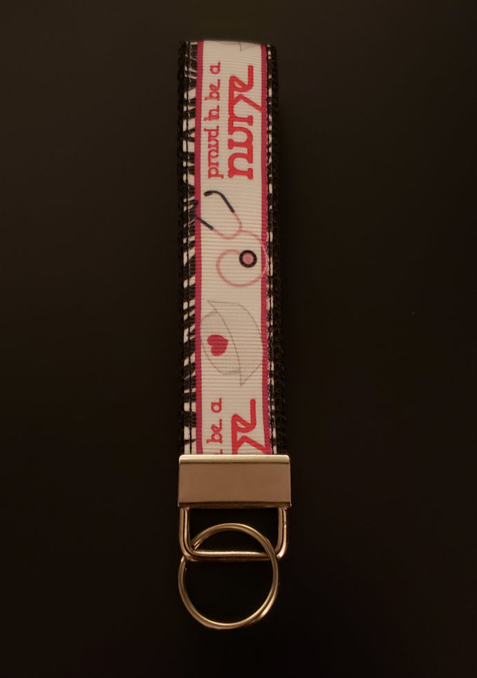 Proud To Be A Nurse Key Fob