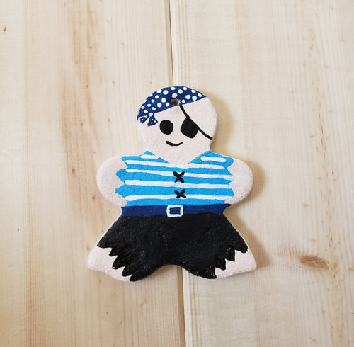 Swashbuckling Pirate Ornament.