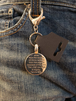 Life Is Better Spent At The Ocean Keychain