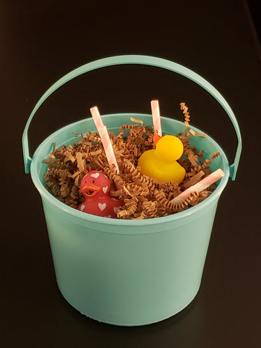 Swab The Deck Bucket filled with toys